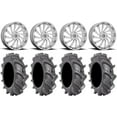 thumbnail image 1 of MSA Blade 22" Wheels Chrome 37" BKT AT 171 Tires Can-Am Commander Maverick Renegade Outlander Defender, 1 of 4