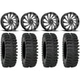 thumbnail image 1 of MSA Blade 22" Wheels Milled 37" XT400 Tires Polaris RZR XP 1000 / PRO XP / Ranger XP 900/1000, 1 of 4