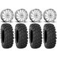 thumbnail image 1 of MSA Blade 24" Wheels Chrome 40" XTR370 Tires Sportsman RZR Ranger, 1 of 4