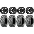 thumbnail image 1 of MSA Bounty 14" Wheels Black 26" BigHorn 2.0 Tires Honda Pioneer, 1 of 5