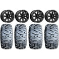 thumbnail image 1 of MSA Bounty 14" Wheels Black 26" MotoForce Tires Sportsman 550 850 1000, 1 of 4