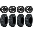 thumbnail image 1 of MSA Bounty 14" Wheels Black 27" Klever X/T Tires Honda Rincon Yamaha Rhino Kawasaki Brute Force Suzuki KingQuad, 1 of 4