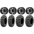 thumbnail image 1 of MSA Bounty 14" Wheels Black 28" Mud Lite XL Tires Kawasaki Mule Pro FXT, 1 of 4