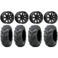 thumbnail image 1 of MSA Bounty 14" Wheels Black 28" Zilla Tires Sportsman RZR Ranger, 1 of 4