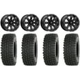 thumbnail image 1 of MSA Bounty 14" Wheels Black 30" BDC Tires Sportsman RZR Ranger, 1 of 4