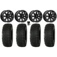 thumbnail image 1 of MSA Bounty 15" Wheels Black 32" Roctane STX Tires Sportsman RZR Ranger, 1 of 4