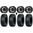 thumbnail image 1 of MSA Bounty 15" Wheels Black 34" MT911 Tires Kawasaki Mule Pro FXT, 1 of 4
