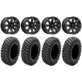 thumbnail image 1 of MSA Bounty 15" Wheels Black 35" Crawler XG Tires Sportsman RZR Ranger, 1 of 4