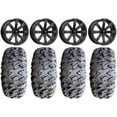 thumbnail image 1 of MSA Bounty 20" Wheels Black 33" MotoClaw Tires Can-Am Commander Maverick Renegade Outlander Defender, 1 of 4