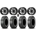 thumbnail image 1 of MSA Boxer 15" Wheels Milled 30" Predator Tires Can-Am Commander Maverick Renegade Outlander Defender, 1 of 4