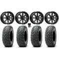 thumbnail image 1 of MSA Boxer 15" Wheels Milled 37" RocScraper Tires Can-Am Maverick X3 / Honda Pioneer 1000 / Talon, 1 of 4