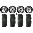 thumbnail image 1 of MSA Brute 14" Wheels Machined 27" RC500 Tires Honda Pioneer, 1 of 4