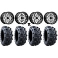 thumbnail image 1 of MSA Brute 14" Wheels Machined 27" Vampire II Tires Sportsman RZR Ranger, 1 of 4