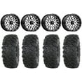 thumbnail image 1 of MSA Brute 15" Wheels Machined 30" Roctane T4 Tires Sportsman RZR Ranger, 1 of 4