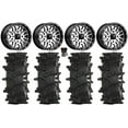 thumbnail image 1 of MSA Brute 15" Wheels Machined 32" Outlaw Max Tires Sportsman RZR Ranger, 1 of 4