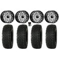 thumbnail image 1 of MSA Brute 15" Wheels Machined 33" Roctane STX Tires Sportsman RZR Ranger, 1 of 4