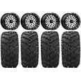 thumbnail image 1 of MSA Brute Beadlock 14" ATV Wheels 30" Reptile Tires Sportsman RZR Ranger, 1 of 4