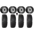 thumbnail image 1 of MSA Brute Beadlock 14" Wheels Machined 27" RC500 Tires Sportsman RZR Ranger, 1 of 4