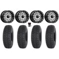 thumbnail image 1 of MSA Brute Beadlock 14" Wheels Machined 30" Chicane LT Tires Can-Am Commander Maverick Renegade Outlander Defender, 1 of 4