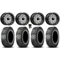MSA Brute Beadlock 14" Wheels Machined 32" Predator Tires Polaris RZR