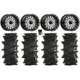 thumbnail image 1 of MSA Brute Beadlock 14" Wheels Mh 28" Outlaw Max Tires Honda Rincon Yamaha Rhino Kawasaki Brute Force Suzuki KingQuad, 1 of 4