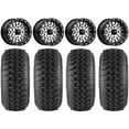 thumbnail image 1 of MSA Brute Beadlock 15" UTV Wheels 30" Desert Series Tires Kawasaki Mule Pro FXT, 1 of 4