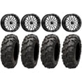 thumbnail image 1 of MSA Brute Beadlock 18" Wheels 34" Blackwater Tires Sportsman RZR Ranger, 1 of 4