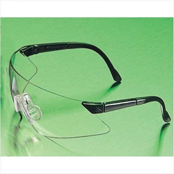 MSA Luxor Protective Eyewear Clear Lens Scratch-Resistant Tuff-Stuff Frame