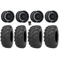 thumbnail image 1 of MSA Clubber 14" Wheels Black 26" Bear Claw EVO Tires Polaris RZR XP 1000 / PRO XP / Ranger XP 900/1000, 1 of 4