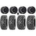 thumbnail image 1 of MSA Clubber 14" Wheels Black 28" Bear Claw HTR Tires Kawasaki Teryx Mule, 1 of 4