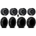 thumbnail image 1 of MSA Clubber 14" Wheels Black 28" Swamp Lite Tires Sportsman 550 850 1000, 1 of 4