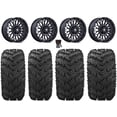 thumbnail image 1 of MSA Clubber 14" Wheels Black DDT 26" Reptile Tires Kawasaki Teryx Mule, 1 of 4