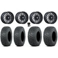 thumbnail image 1 of MSA Clubber 14" Wheels Black DDT 27" Terra Hook Tires Sportsman 550 850 1000, 1 of 4