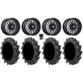 thumbnail image 1 of MSA Clubber 14" Wheels Black DDT 28" MotoHavok Tires Sportsman 550 850 1000, 1 of 4