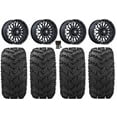 thumbnail image 1 of MSA Clubber 14" Wheels Black DDT 28" Reptile Tires Polaris RZR XP 1000 / PRO XP / Ranger XP 900/1000, 1 of 4