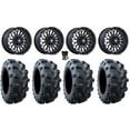 thumbnail image 1 of MSA Clubber 14" Wheels Black DDT 28" Vampire II Tires Polaris RZR XP 1000 / PRO XP / Ranger XP 900/1000, 1 of 4
