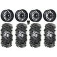 thumbnail image 1 of MSA Clubber 14" Wheels Black DDT 30" Moto MTC Tires Can-Am Maverick X3 / Honda Pioneer 1000 / Talon, 1 of 4