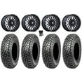 thumbnail image 1 of MSA Clubber 14" Wheels Black DDT 30" RAZR XT Tires Kawasaki Mule Pro FXT, 1 of 4