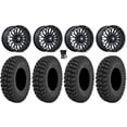 thumbnail image 1 of MSA Clubber 14" Wheels Black DDT 30" Warrior AT Tires Kawasaki Teryx Mule, 1 of 4