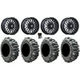 thumbnail image 1 of MSA Clubber 14" Wheels Black DDT 31" Bogger Tires Polaris RZR XP 1000 / PRO XP / Ranger XP 900/1000, 1 of 4