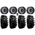 thumbnail image 1 of MSA Clubber 14" Wheels Black DDT 32" BogMax Tires Polaris RZR XP 1000 / PRO XP / Ranger XP 900/1000, 1 of 4