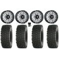 thumbnail image 1 of MSA Clubber 14" Wheels Machined 27" BDC Tires Kawasaki Mule Pro FXT, 1 of 4