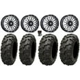 thumbnail image 1 of MSA Clubber 14" Wheels Machined 28" Black water Tires Kawasaki Teryx Mule, 1 of 4