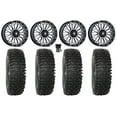 thumbnail image 1 of MSA Clubber 14" Wheels Machined 28" RC500 Tires Can-Am Maverick X3 / Honda Pioneer 1000 / Talon, 1 of 4