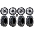 thumbnail image 1 of MSA Clubber 14" Wheels Machined 28" Terminator Tires Kawasaki Teryx Mule, 1 of 4