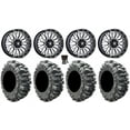 thumbnail image 1 of MSA Clubber 14" Wheels Machined 30" Bogger Tires Kawasaki Mule Pro FXT, 1 of 4