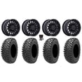thumbnail image 1 of MSA Clubber 15" Wheels Black 32" Rampage Fury Tires Kawasaki Mule Pro FXT, 1 of 4