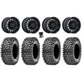 thumbnail image 1 of MSA Clubber 15" Wheels Black 32" Roxxzilla Tires Can-Am Maverick X3 / Honda Pioneer 1000 / Talon, 1 of 4