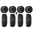 thumbnail image 1 of MSA Clubber 15" Wheels Black 33" RC500S Sticky Tires Polaris RZR XP 1000 / PRO XP / Ranger XP 900/1000, 1 of 4