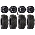 thumbnail image 1 of MSA Clubber 15" Wheels Black 35" XC450 Tires Can-Am Commander Maverick Renegade Outlander Defender, 1 of 4